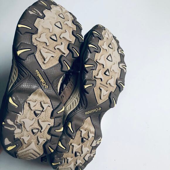 Columbia 'Tagori' Women's 7.5 Hiking Boot Tan Outdoor Athletic Shoe - Picture 8 of 10